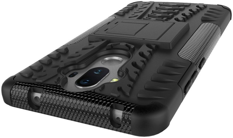Huawei Mate 9 Hybrid Kickstand Hoesje Zwart afbeelding 11