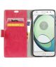 Motorola Moto Z Play Hoesje met Kaarthouder Roze