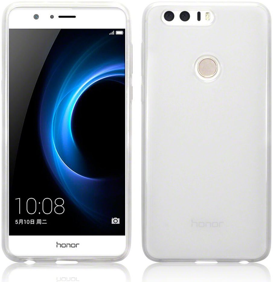 Honor 8 Ultradun TPU Hoesje Transparant afbeelding 1