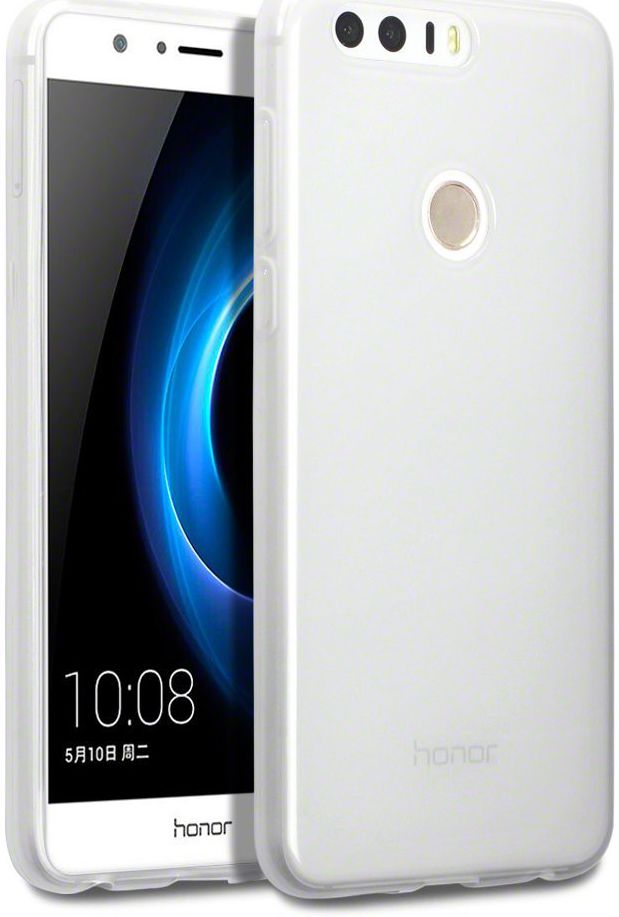 Honor 8 Ultradun TPU Hoesje Transparant afbeelding 2