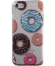 Apple iPhone 7 / 8 Transparant Hoesje Donuts