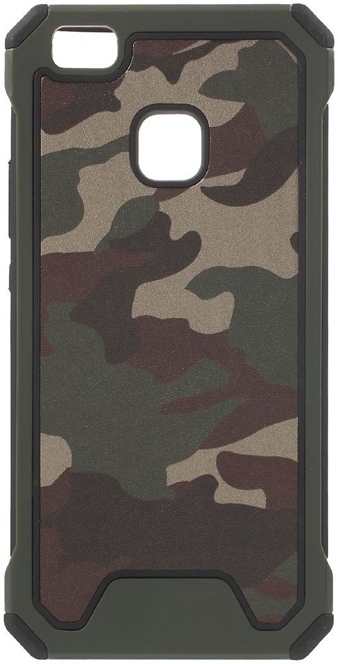 Huawei P9 Lite Camouflage Hoesje Groen afbeelding 1