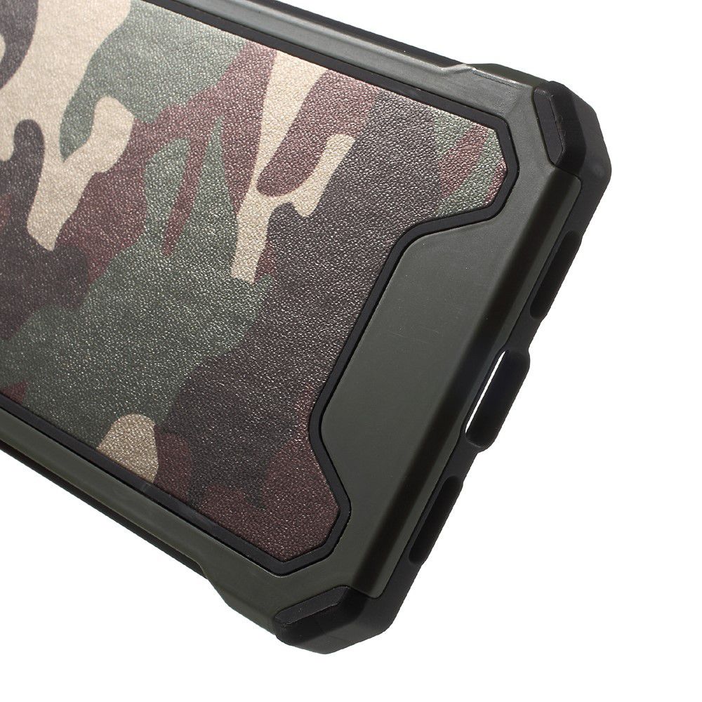 Huawei P9 Lite Camouflage Hoesje Groen afbeelding 5