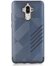 Huawei Mate 9 TPU Hybride Hoesje Donker Blauw