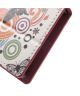 Sony Xperia X Compact Portemonnee Hoesje Butterfly Circles