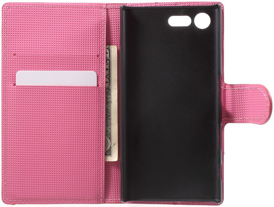 Sony Xperia X Compact Portemonnee Hoesje Blossom afbeelding 8