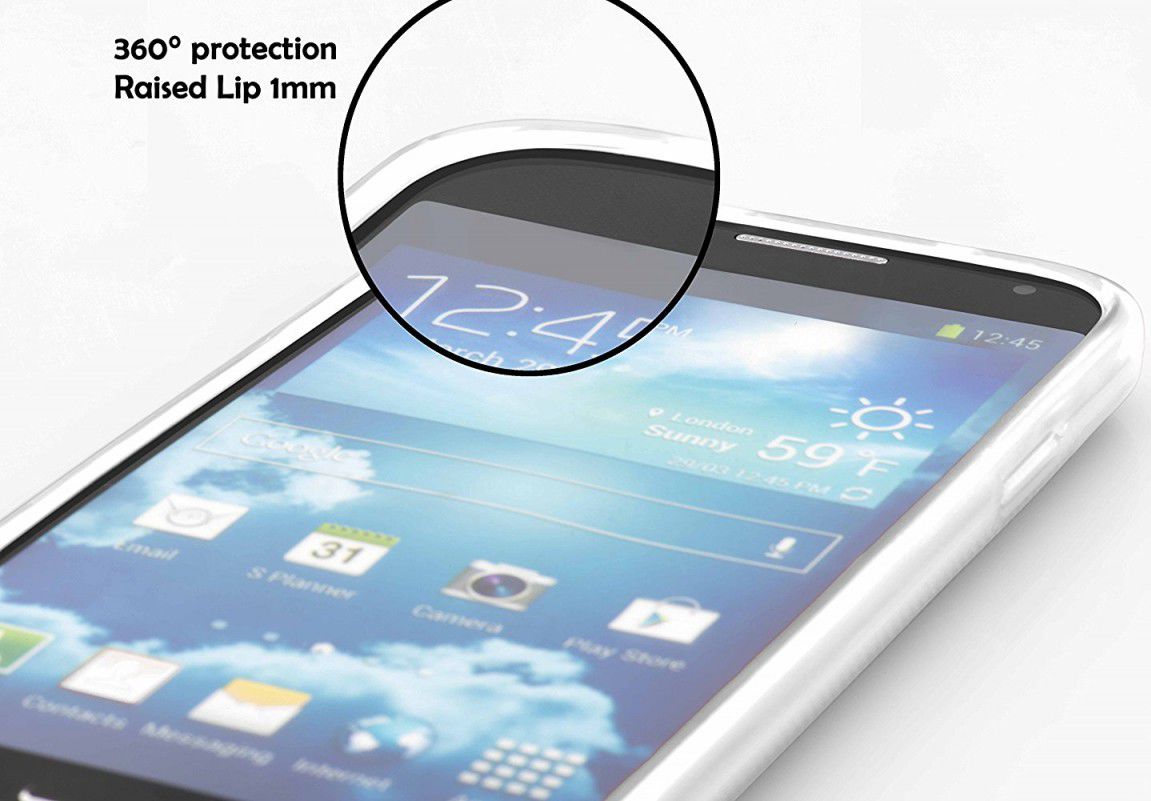 Samsung Galaxy S5 Active S-Shape Transparant afbeelding 5