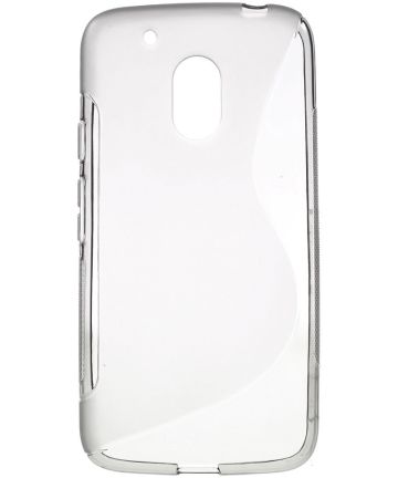 Motorola Moto G4 Play S-shape TPU Hoesje Transparant Hoesjes