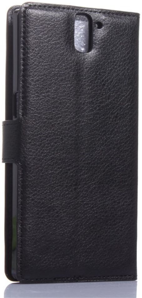 OnePlus One Portemonnee Hoesje Zwart afbeelding 3