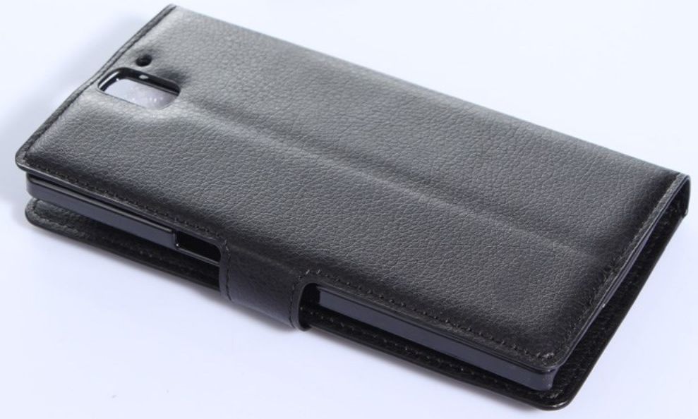 OnePlus One Portemonnee Hoesje Zwart afbeelding 6