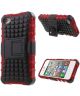 Hybride Apple iPhone 4 / 4S Back Cover Rood