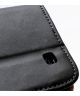 Samsung Galaxy S4 Genuine Leren Portemonnee Hoesje Zwart