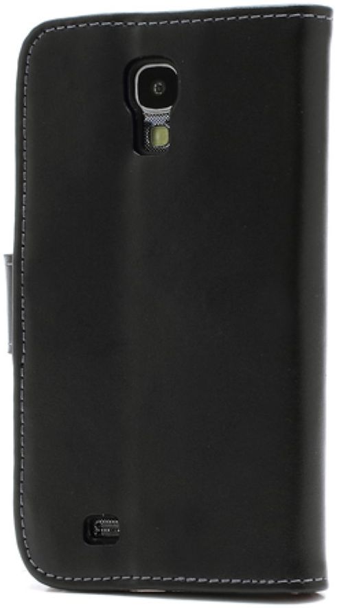Samsung Galaxy S4 Genuine Leren Portemonnee Hoesje Zwart afbeelding 4