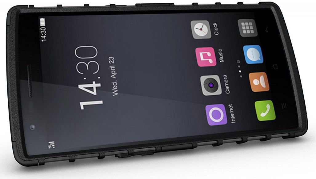 Hybride OnePlus One Hoesje Zwart afbeelding 3