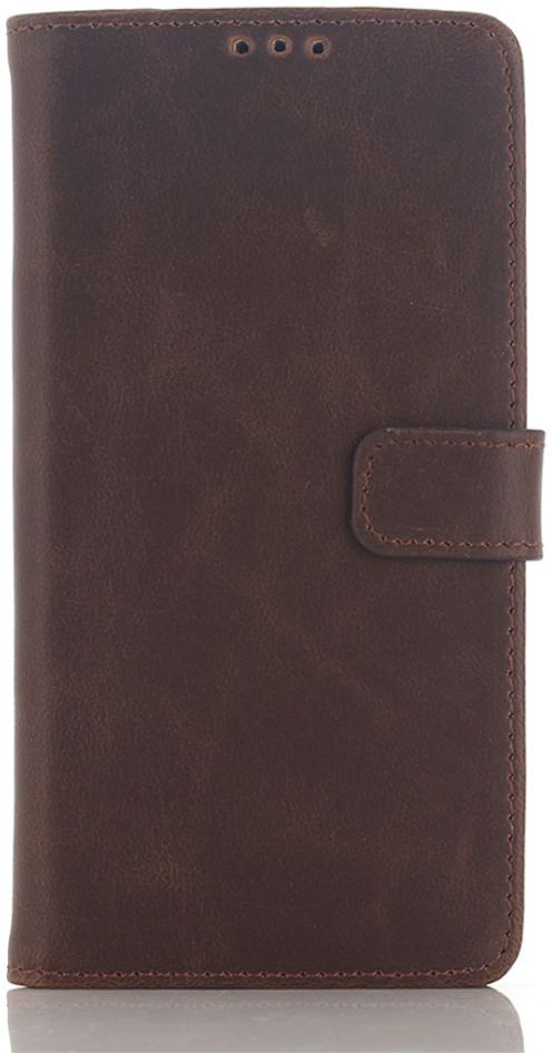 Sony Xperia Z5 Premium Portemonnee Hoesje Donker Bruin afbeelding 2