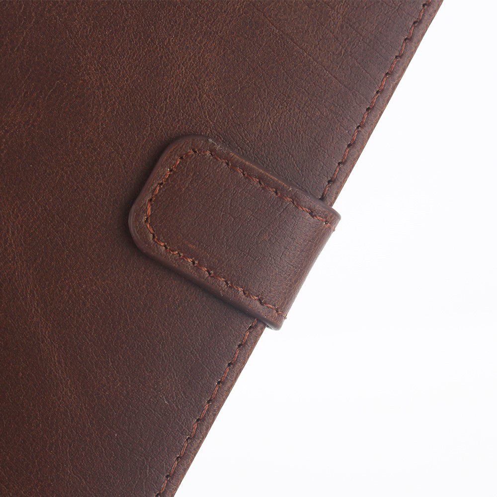 Sony Xperia Z5 Premium Portemonnee Hoesje Donker Bruin afbeelding 6
