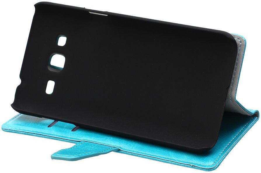 Samsung Galaxy J3 (2016) Portemonnee Hoesje Blauw afbeelding 6