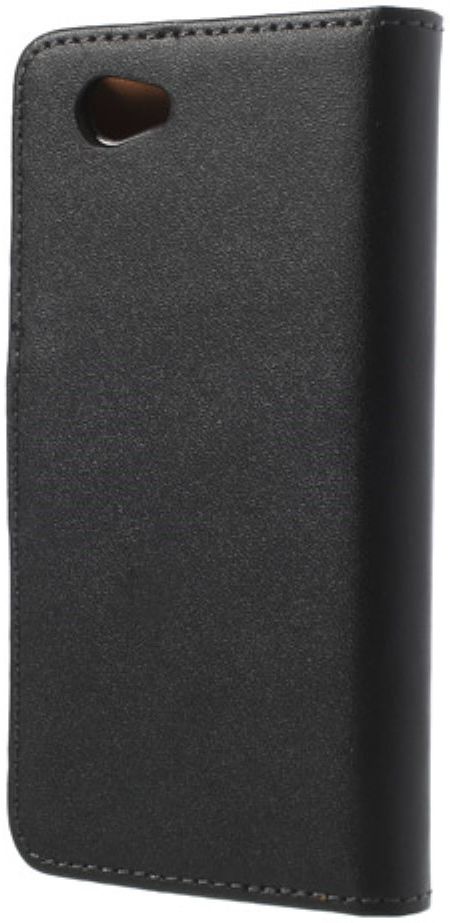 Sony Xperia Z1 Compact Portemonnee Hoesje Zwart afbeelding 10