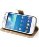 Samsung Galaxy S4 Mini Portemonnee Hoesje Wit