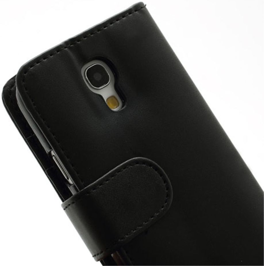 Samsung Galaxy S4 Mini Portemonnee Stand Hoes Zwart afbeelding 7