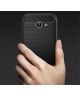 Samsung Galaxy A5 2017 Geborsteld TPU Hoesje Zwart