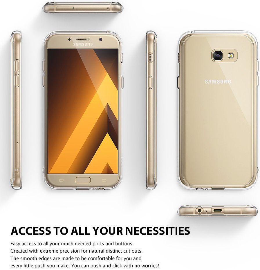 Ringke Fusion Samsung Galaxy A5 2017 Hoesje Doorzichtig Clear afbeelding 4