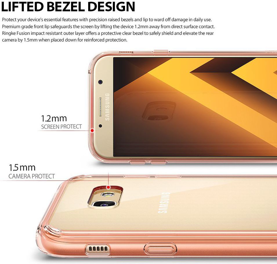 Ringke Fusion Samsung Galaxy A5 2017 Hoesje Doorzichtig Clear afbeelding 7