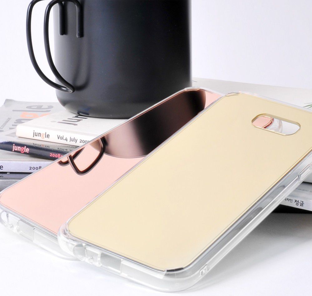 Ringke Fusion Mirror Samsung Galaxy A5 2017 spiegel hoesje Zilver afbeelding 3