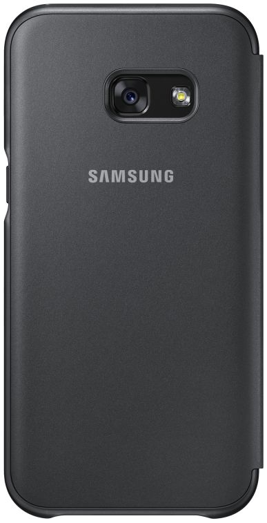 Samsung Galaxy A3 (2017) Neon Flip Cover Zwart afbeelding 4
