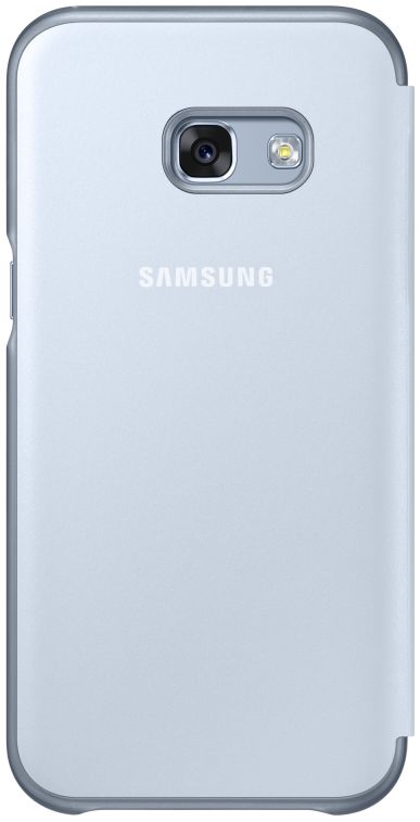 Samsung Galaxy A3 (2017) Neon Flip Cover Blauw afbeelding 4