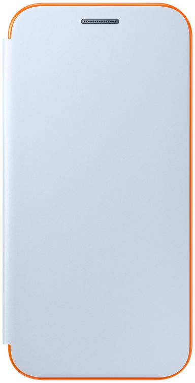 Samsung Galaxy A3 (2017) Neon Flip Cover Blauw afbeelding 3