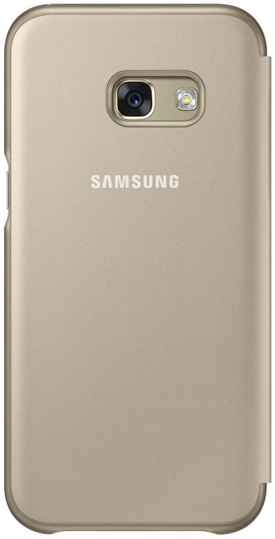 Samsung Galaxy A3 (2017) Neon Flip Cover Goud afbeelding 4