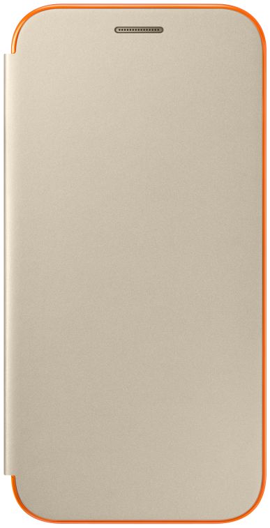 Samsung Galaxy A5 (2017) Neon Flip Cover Goud afbeelding 3