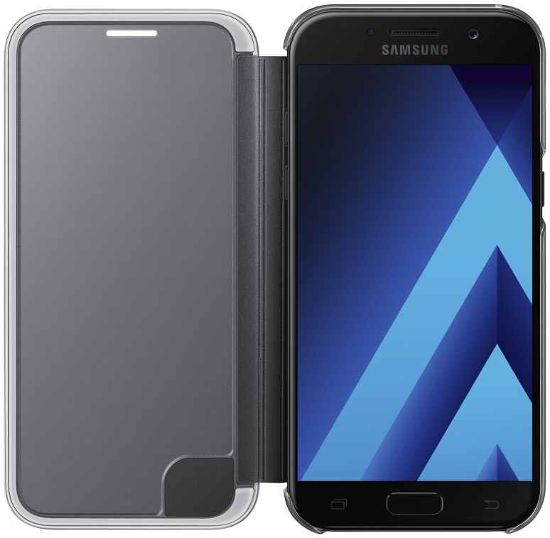 Samsung Galaxy A5 (2017) Clear View Cover Zwart afbeelding 3