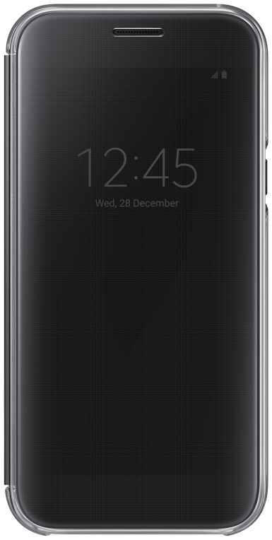 Samsung Galaxy A5 (2017) Clear View Cover Zwart afbeelding 1