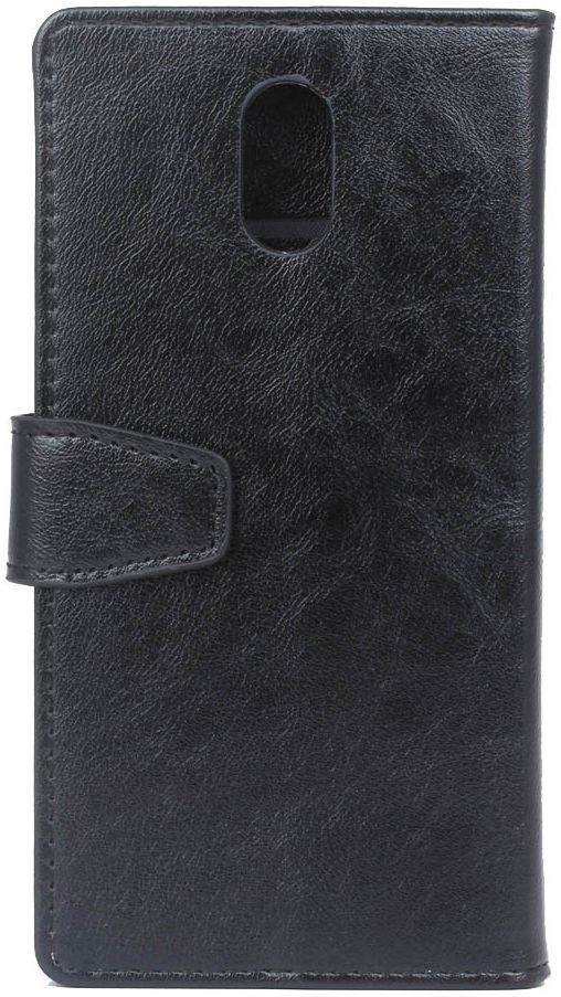 Samsung Galaxy J3 (2017) Portemonnee Hoesje Lychee Zwart afbeelding 3