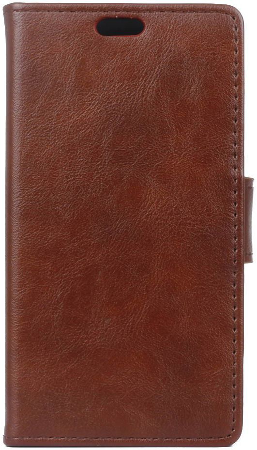 Samsung Galaxy J3 (2017) Portemonnee Hoesje Lychee Bruin afbeelding 2