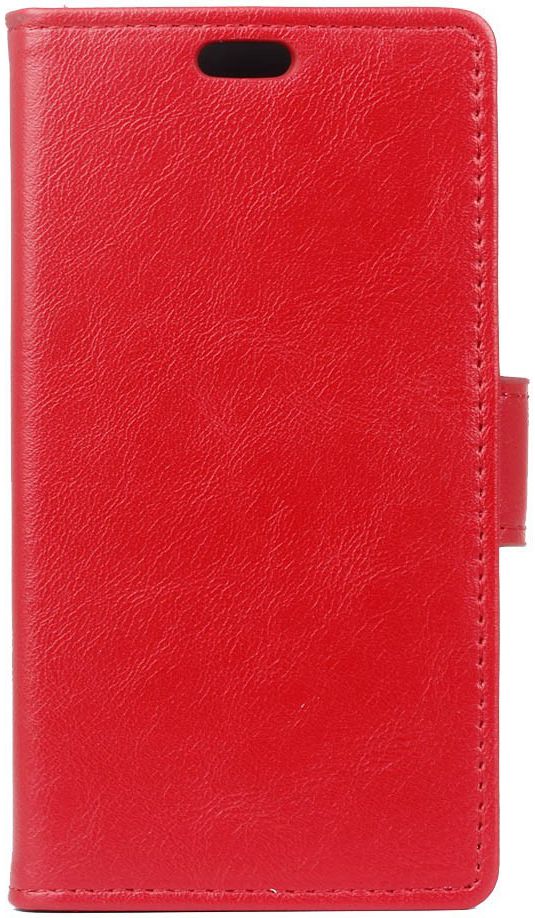 Samsung Galaxy J3 (2017) Portemonnee Hoesje Lychee Rood afbeelding 2