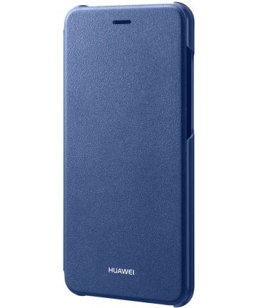 Voorbijganger Ongewijzigd bord Originele Huawei P8 Lite 2017 Flip Cover Hoesje Blauw | GSMpunt.nl