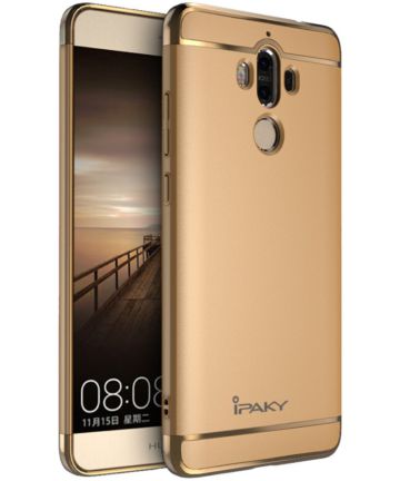 Ipaky Plated Back Cover Huawei Mate 9 Goud Hoesjes