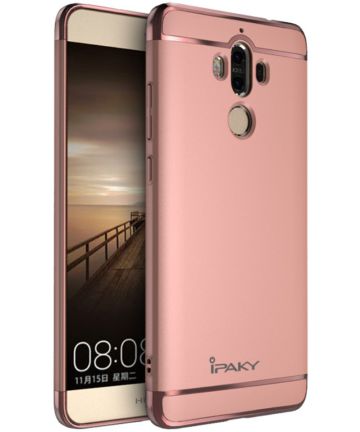 Ipaky Plated Back Cover Huawei Mate 9 Roze Hoesjes