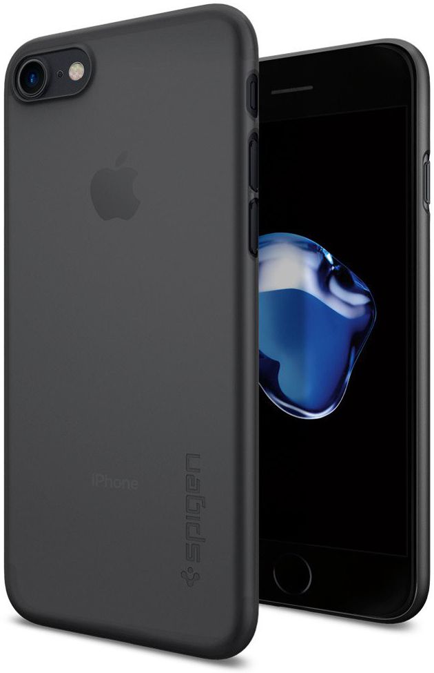 Spigen AirSkin Apple iPhone 7 / 8 Case Zwart afbeelding 1