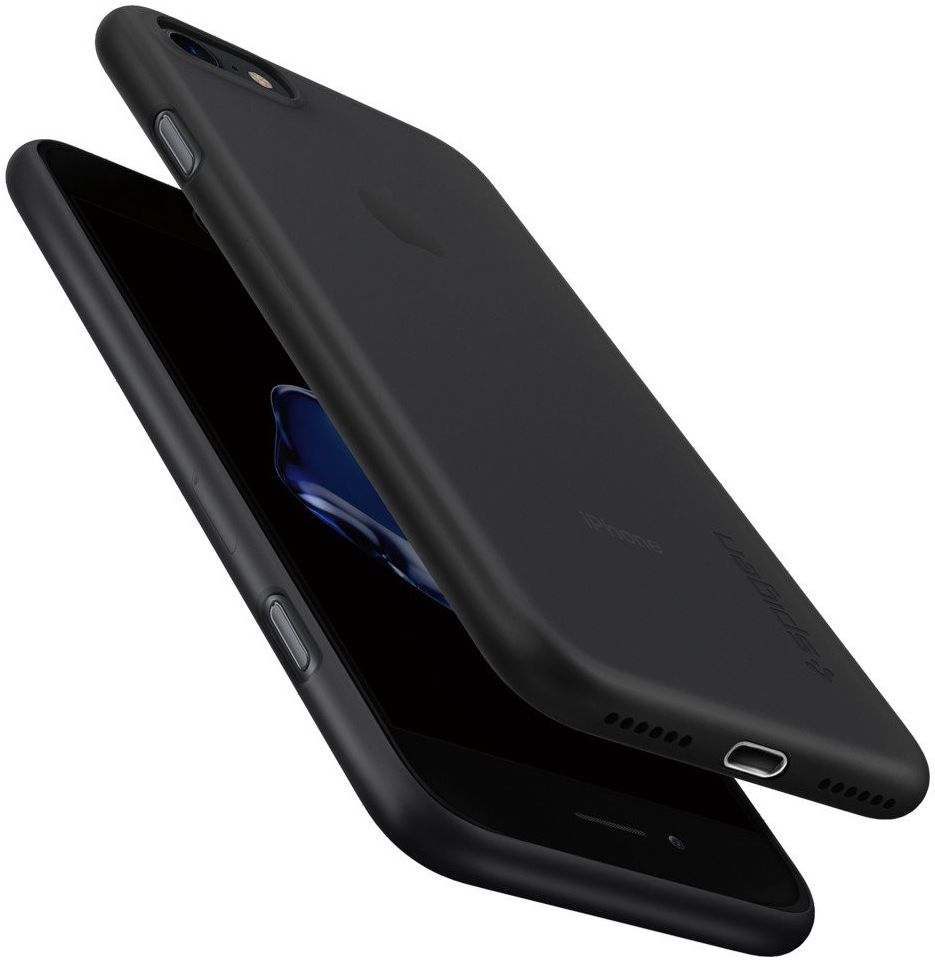 Spigen AirSkin Apple iPhone 7 / 8 Case Zwart afbeelding 3