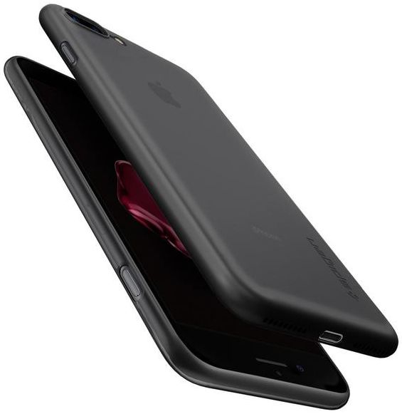 Spigen AirSkin Apple iPhone 7 Plus / 8 Plus Case Zwart afbeelding 4
