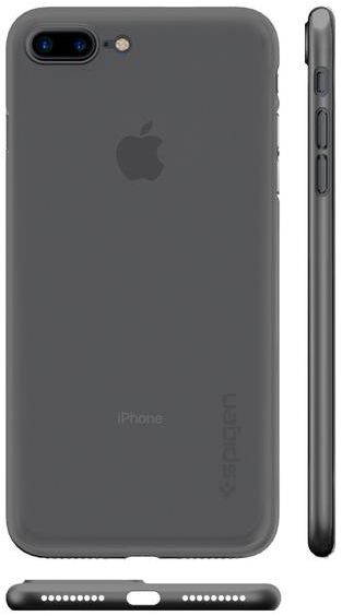 Spigen AirSkin Apple iPhone 7 Plus / 8 Plus Case Zwart afbeelding 5