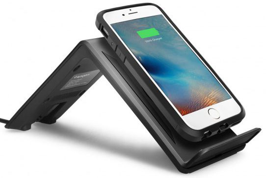 Spigen Tough Armor Volt Hoesje Apple iPhone 6/6S Gun Metal afbeelding 4