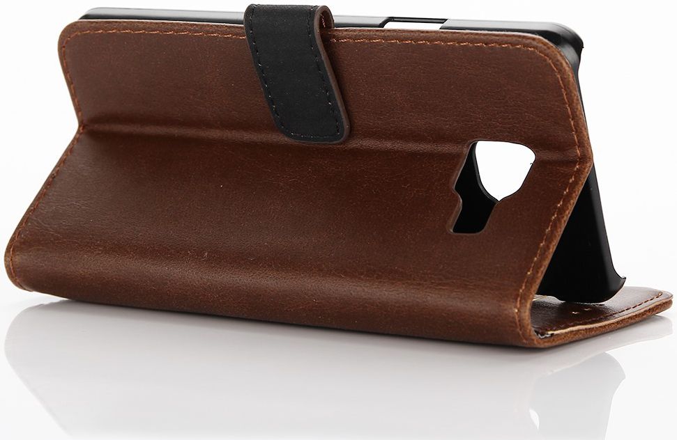 Samsung Galaxy A3 2017 Book Cover Brown afbeelding 4