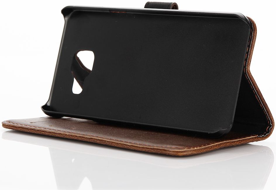 Samsung Galaxy A3 2017 Book Cover Brown afbeelding 5