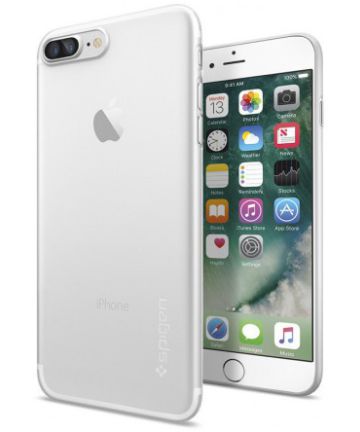 Spigen AirSkin Hoesje Apple iPhone 7 Plus / 8 Plus Transparant Hoesjes