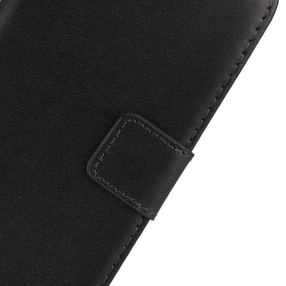 Lenovo B Portemonnee Hoesje Echt Leer Zwart afbeelding 6
